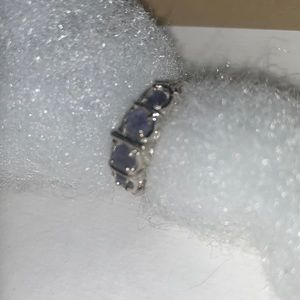Tanzanite & Amethyst Ring